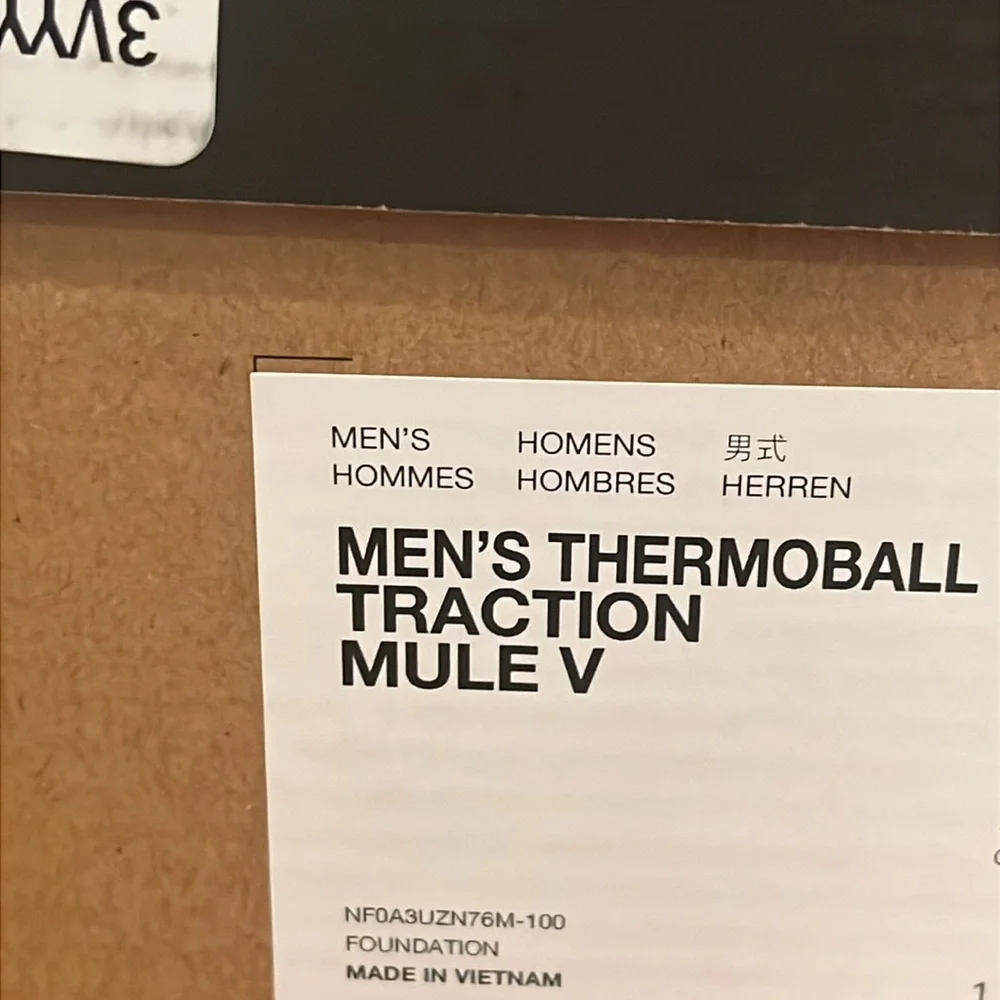 The North Face new box